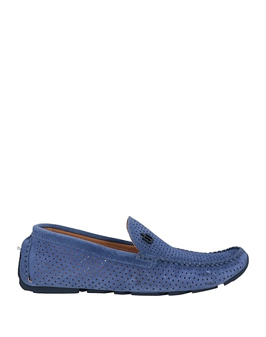 BALDININI Loafers Navy blue Leather