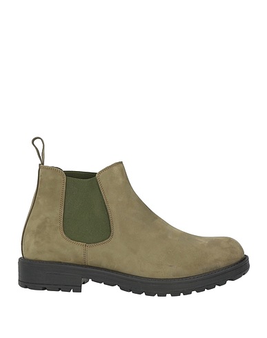BROWN Stivaletti Verde militare Pelle