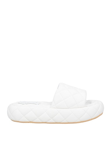 BALDININI Sandals White Textile fibers