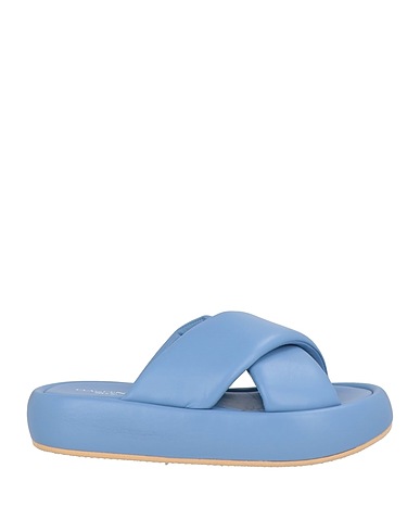 BALDININI Sandals Light blue Leather