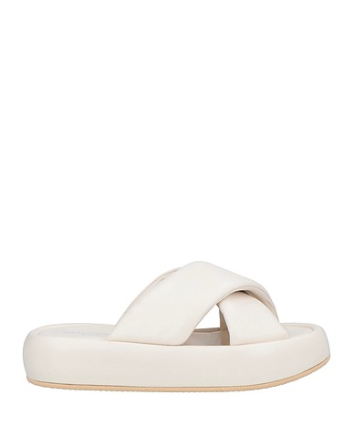 BALDININI Sandals Cream Leather