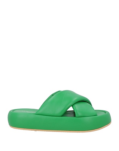 BALDININI Sandalen Grün Leder
