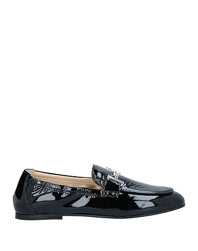 TOD'S Loafers Black Soft Leather