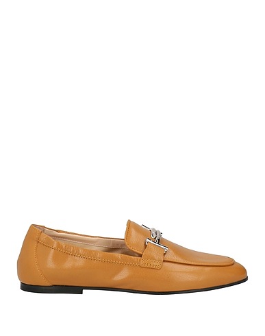 TOD'S Loafers Camel Soft Leather