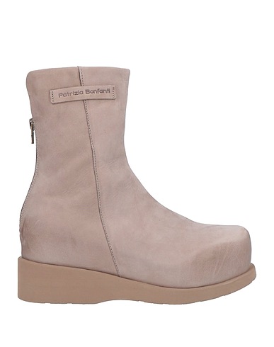 PATRIZIA BONFANTI Ankle boot Taupe Soft Leather