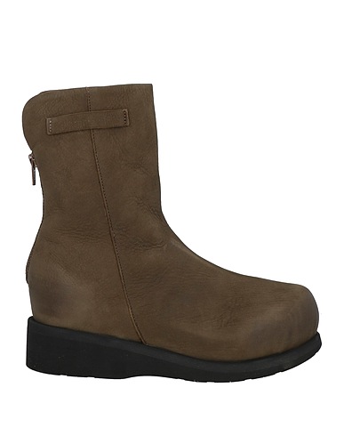 PATRIZIA BONFANTI Ankle boot Military green Soft Leather