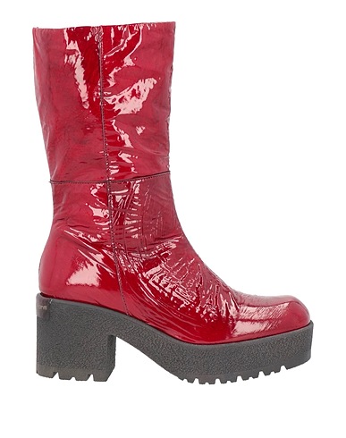 PATRIZIA BONFANTI Ankle boot Burgundy Soft Leather