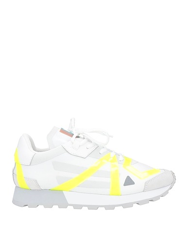 RUCOLINE Sneakers White Calfskin, Polyamide, Nylon, Elastane, Polyurethane