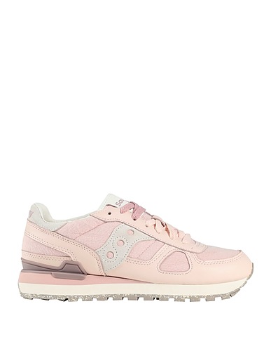 SAUCONY Sneakers SHADOW ORIGINAL Light pink Soft Leather, Textile fibres