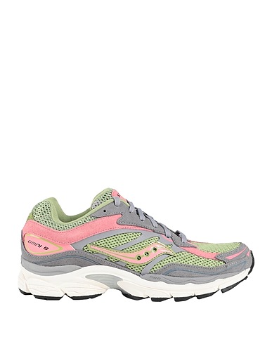 SAUCONY Sneakers PROGRID OMNI 9	
 Säuregrün Leder, Gewebefasern