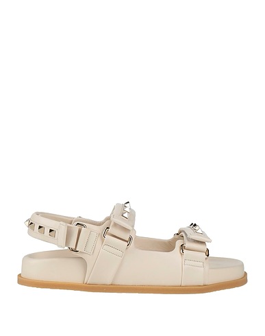 VALENTINO GARAVANI Sandals 11. Ivory Soft Leather