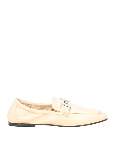 TOD'S Loafers Beige Soft Leather