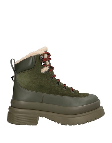 VALENTINO GARAVANI Ankle boot Military green Shearling