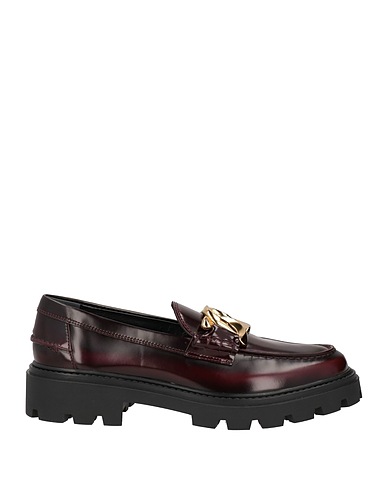 TOD'S Mocassino Bordeaux Pelle