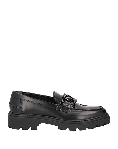 TOD'S Loafers Black Soft Leather