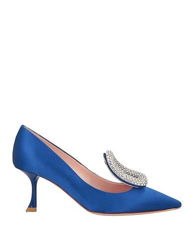 ROGER VIVIER Court Blue Textile fibres