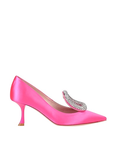 ROGER VIVIER Pump Fuchsia Textile fibers