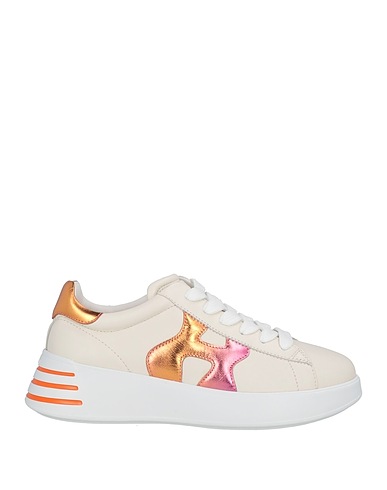 HOGAN Sneakers Ivory Soft Leather