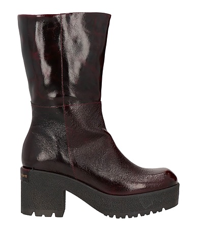 PATRIZIA BONFANTI Ankle boot Plum Soft Leather