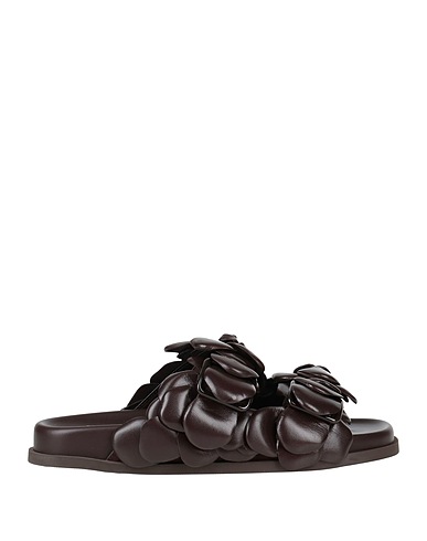 VALENTINO GARAVANI Sandals Chocolate brown Soft Leather