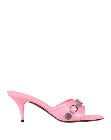 BALENCIAGA Sandals Pink Soft Leather