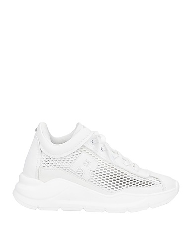 RUCOLINE Sneakers White Polyester, Polyurethane, Nylon, Resin