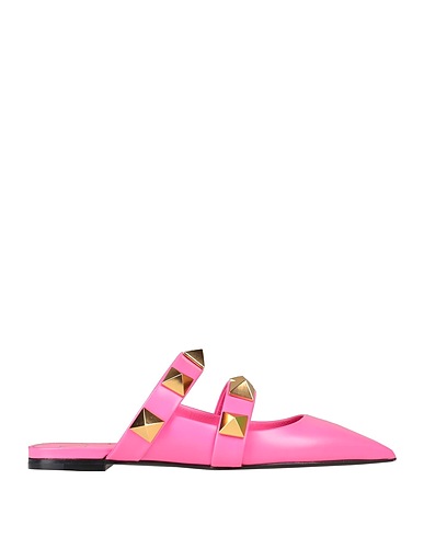 VALENTINO GARAVANI Mules and clogs Pink Soft Leather