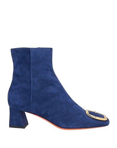 SANTONI Ankle boot BLU Leather