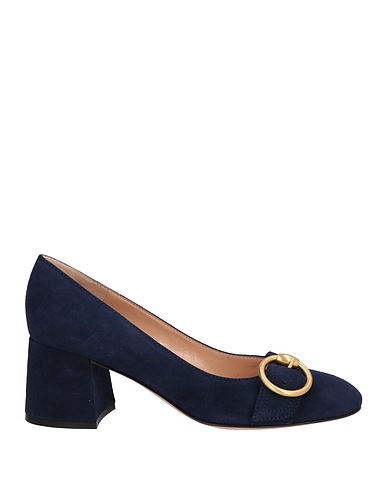 GIANVITO ROSSI Court Midnight blue Soft Leather