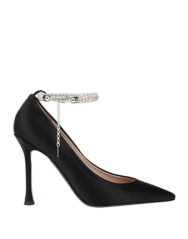 N°21 Pump Black Textile fibers