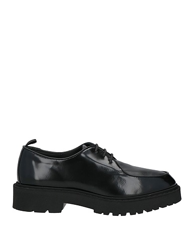HOGAN Laced shoes Black Soft Leather