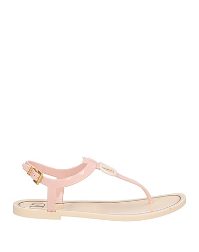 VALENTINO GARAVANI Flip flops Light pink Rubber