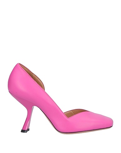 HIBOURAMA Pump Magenta Calfskin
