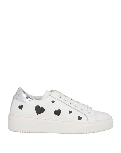 MELANIA CARUSO | White Women‘s Sneakers | YOOX