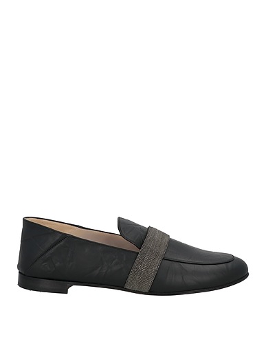 FABIANA FILIPPI Loafers Black Soft Leather