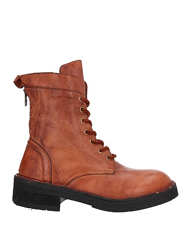 RADIAL RECYCLED SHOES Ankle boot Tan Leather