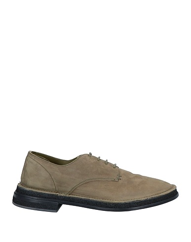 PREMIATA Laced shoes Sage green Leather