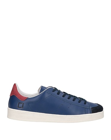 D.A.T.E. Sneakers Blue Calfskin