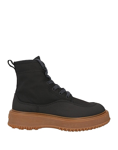 HOGAN Ankle boot 3R Black Textile fibers