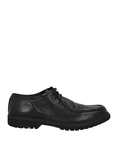 PRIMO EREDE Schnürschuhe Schwarz Büffelleder