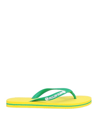 PHILIPP PLEIN Infradito Verde Gomma