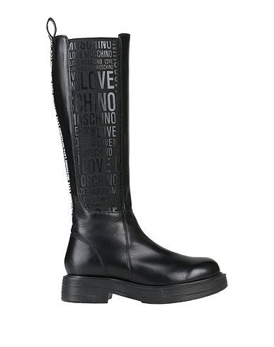 LOVE MOSCHINO Stivali Nero Pelle di vitello