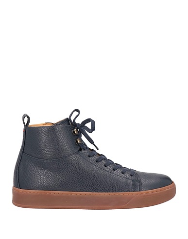 HENDERSON BARACCO Sneakers Midnight blue Calfskin, Deerskin
