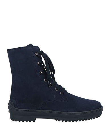 TOD'S Ankle boot Midnight blue Leather