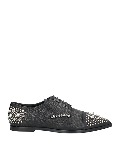AGL Stringate Nero Pelle