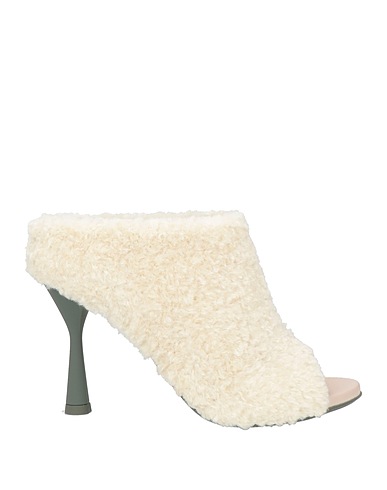 AGL Sandals Ivory Textile fibers