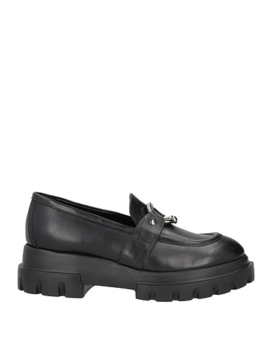 AGL Loafers Black Soft Leather