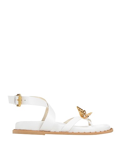 SOPHIA WEBSTER Sandali Bianco Pelle