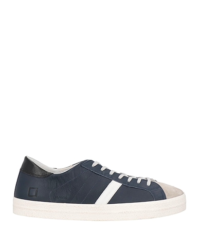 D.A.T.E. Sneakers Navy blue Calfskin