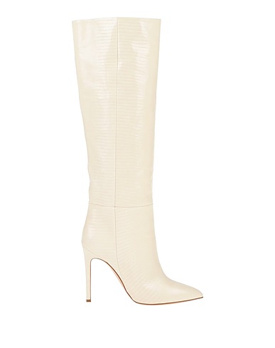 PARIS TEXAS Boots Cream Soft Leather